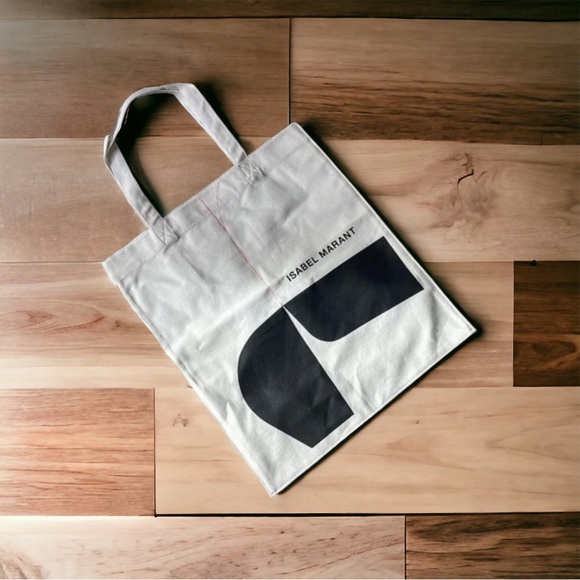 ISABEL MARANT WHITE TOTE CANVAS - Picture 2 of 4